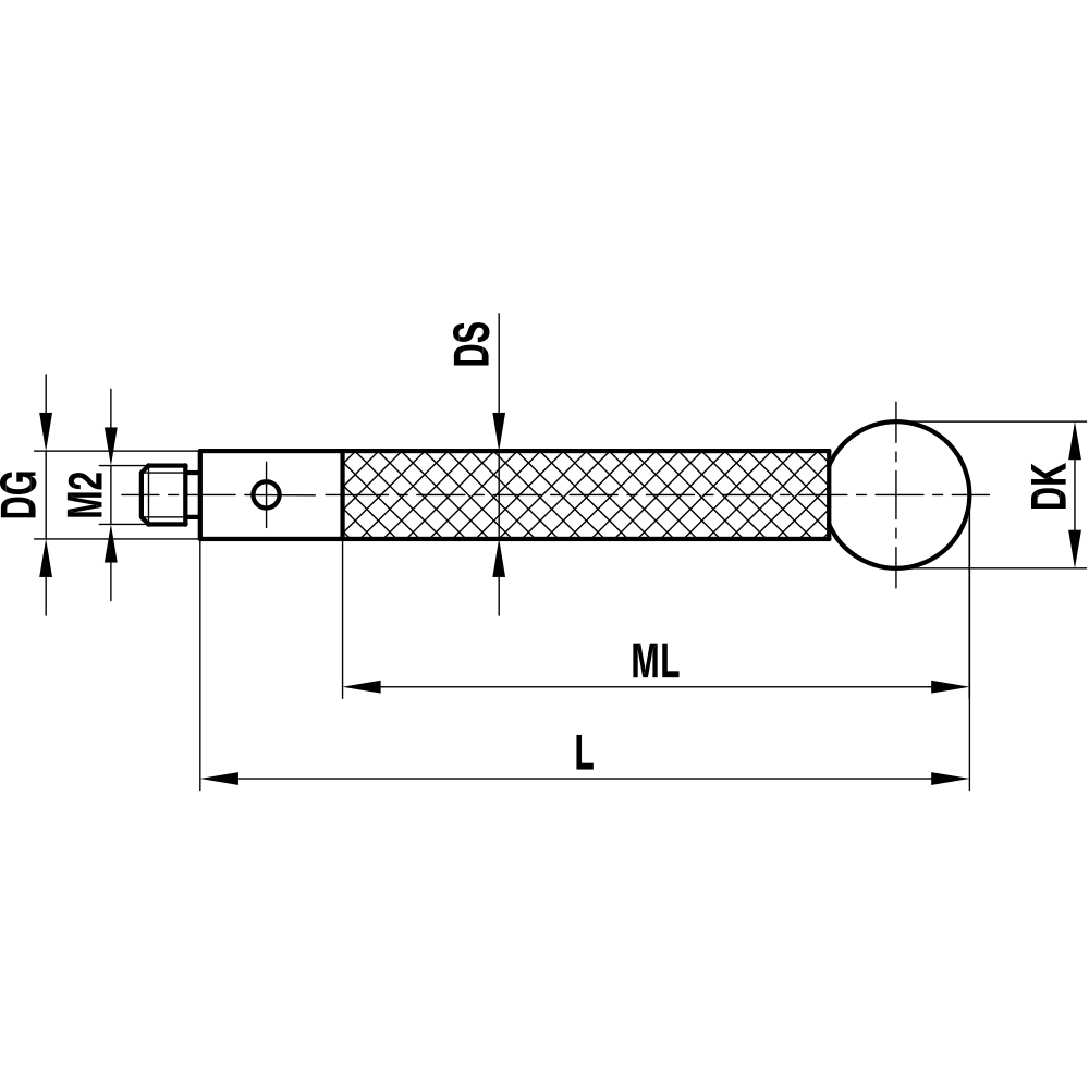 Drawing of product TC M2 050 03 077