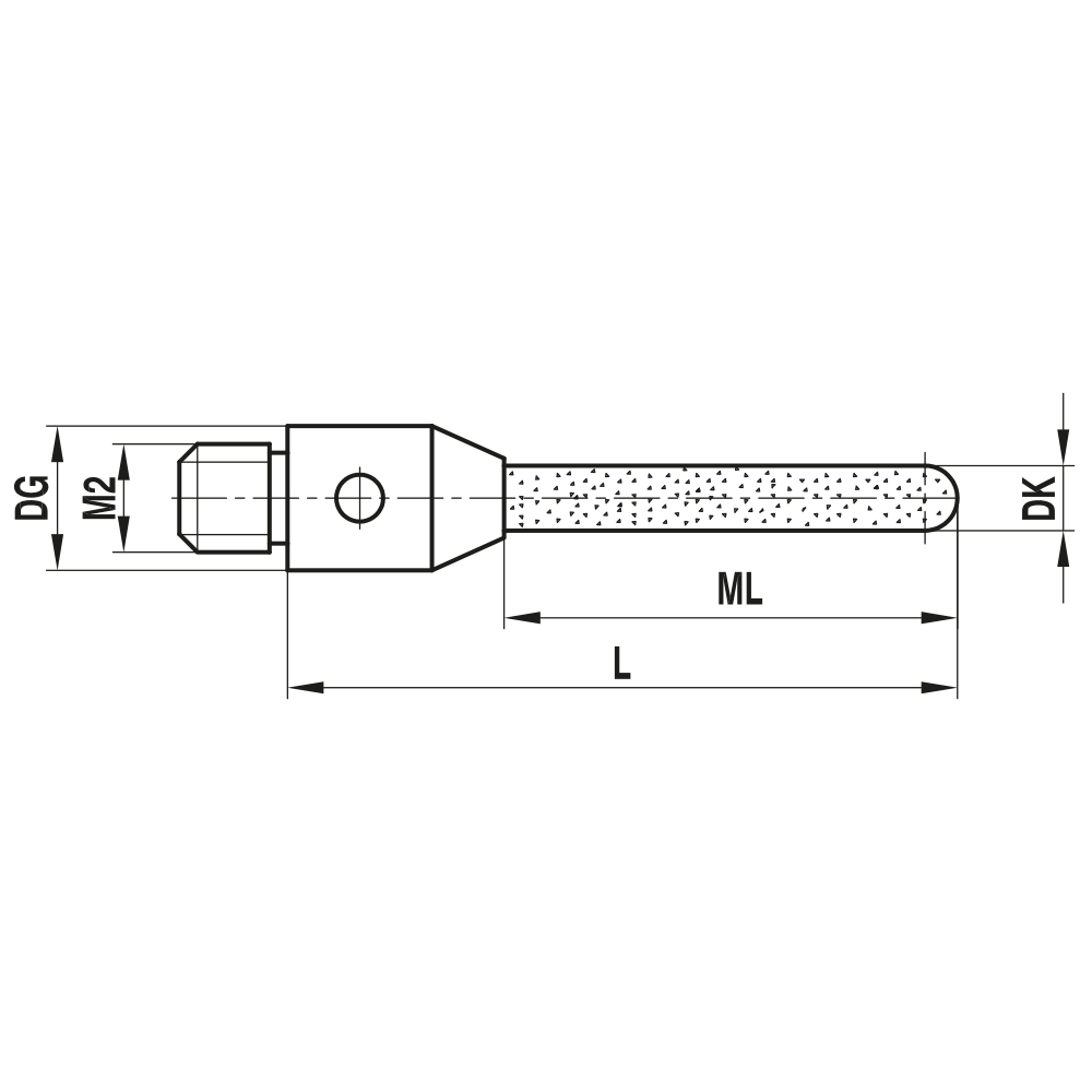 Drawing of product ZR M2 015 03 015