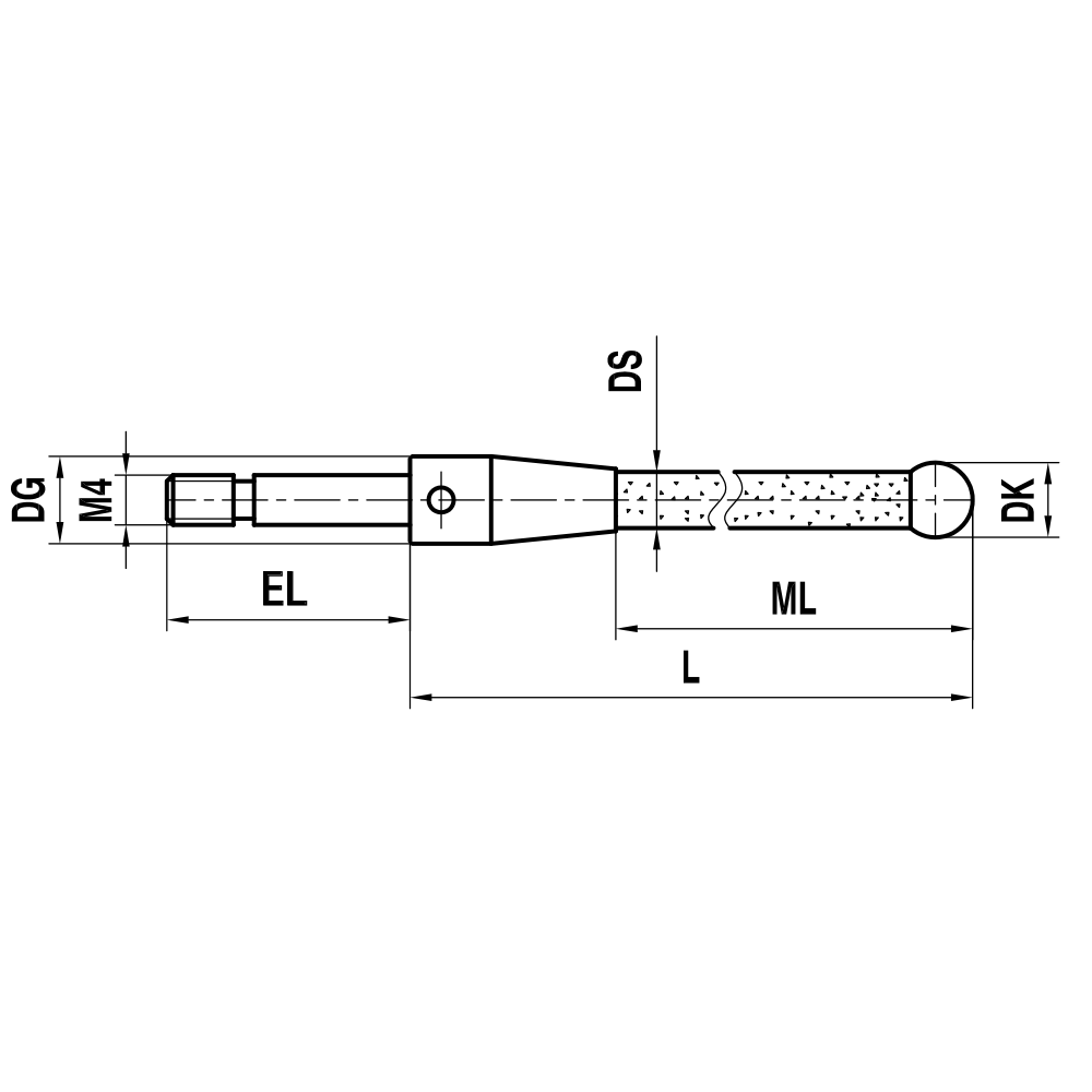 Drawing of product TK M4 060 S7 103